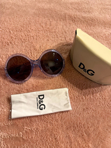Oversized round sunglasses - d&g,